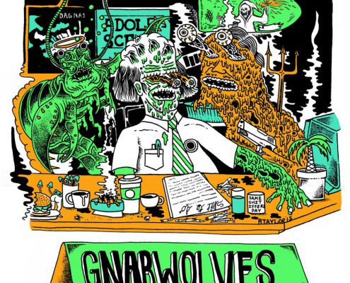 Skate-Pop-Punk Trio Gnarwolves aus Brighton