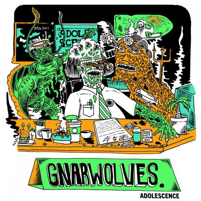 Gnarwolves2 Skate-Pop-Punk Trio Gnarwolves aus Brighton