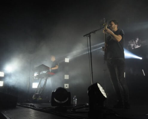 Alt-J und Hundred am 19.11.2015 Mitzubishi Electric Hall in Düsseldorf