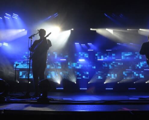 Alt-J und Hundred am 19.11.2015 Mitzubishi Electric Hall in Düsseldorf